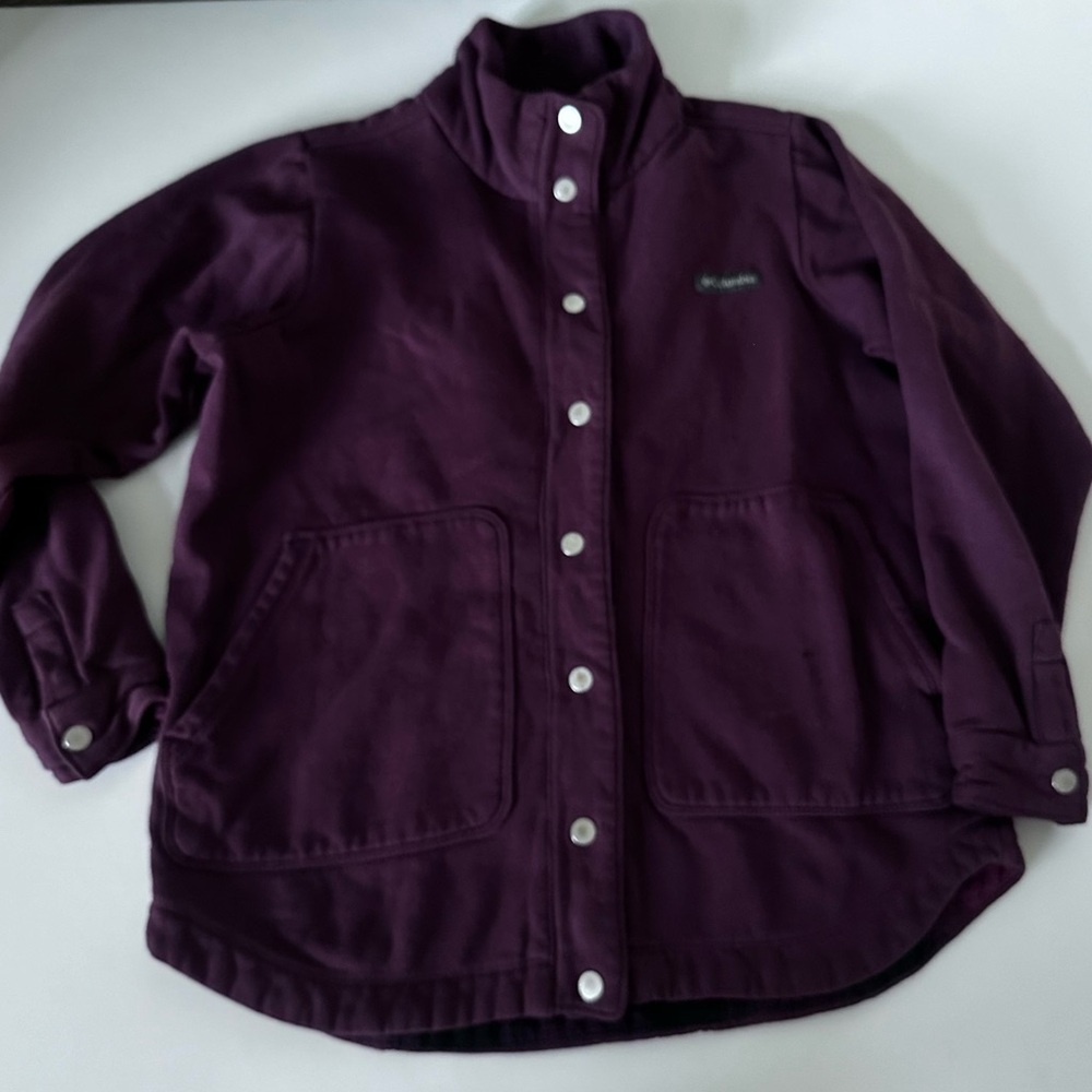 Columbia Women's Hart Mountain‎ Shirt Jacket Moonvista - Picture 2 of 9
